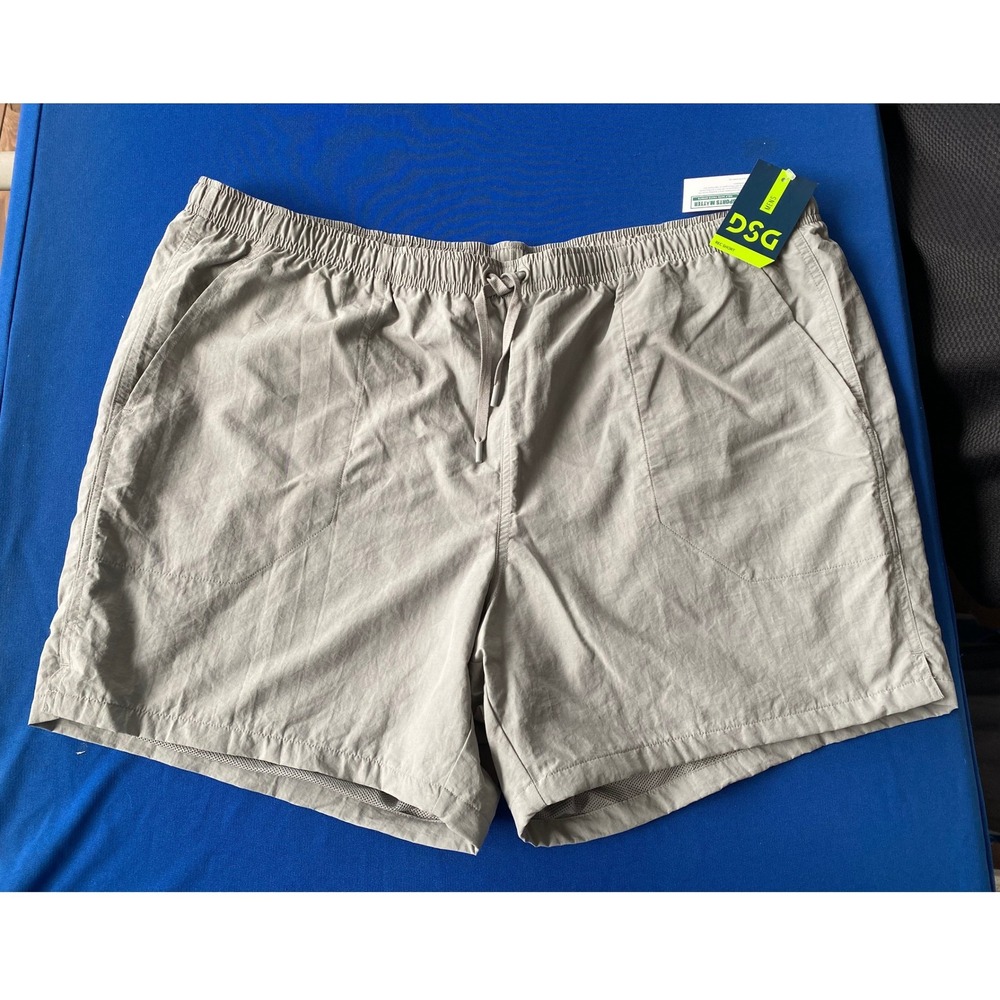 DSG Mens 6" Rec Short Light Charcoal Gray XXL DAM14124 New With Tags